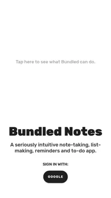 Bundled Notes android App screenshot 3