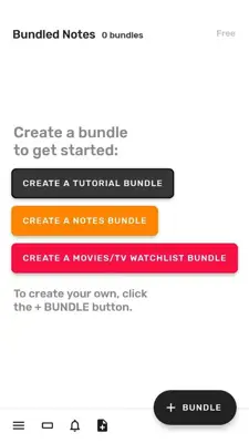 Bundled Notes android App screenshot 7